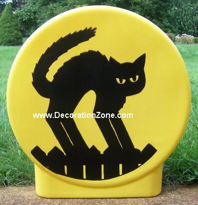 Halloween Disk - Cat - Yellow