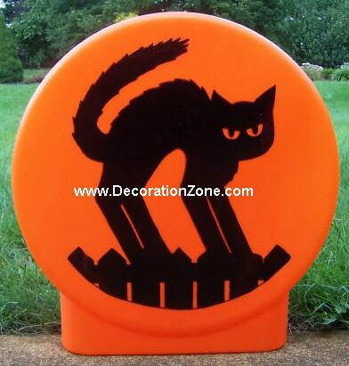 Halloween Disk - Cat - Orange