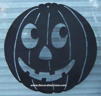 Halloween Silhouette - Pumpkin Face