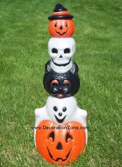 Halloween Totem Pole