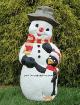 Snowman with a Penguin