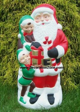 Santa with Two Elves