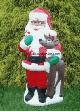 Santa with Reindeer - African American