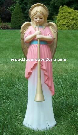 Angel with Horn - Pink Dress