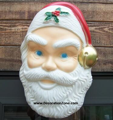 Santa Face Light Cover