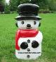 Snowman with Red Scarf