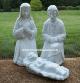 Small Granite Look Nativity - 3 Piece Set {Joseph, Mary and Baby Jesus}