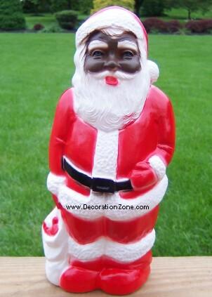 Small Jolly Santa Claus - African American