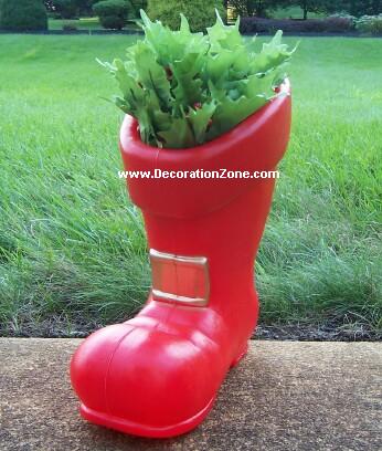 Santa Boot - Red