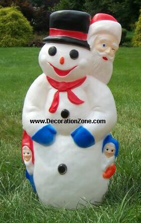 Snowman with Friends