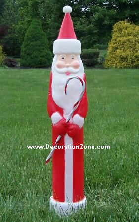 Slim Santa with Candy Cane