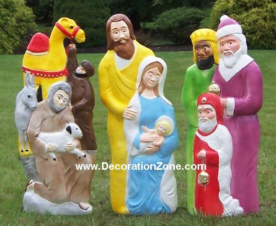 3 piece Nativity Scene Set