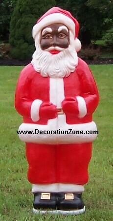 African American Jolly Santa