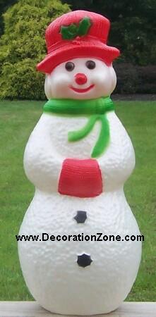 Small Snowman with Red Hat