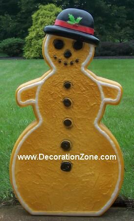 Gingerbread Snowman