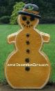 Gingerbread Snowman