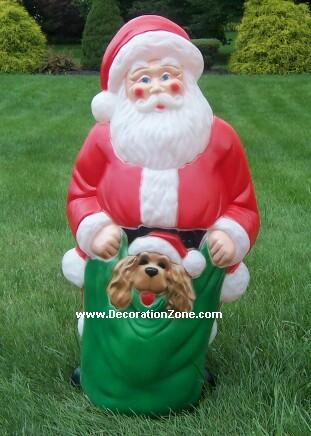 Santa with Puppy