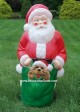 Santa with Puppy