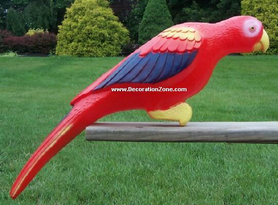 Garden Parrot - Red