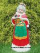 Mrs. Claus with Lantern - Red