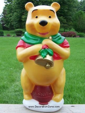 Miniature Winnie The Pooh with Gold Bell