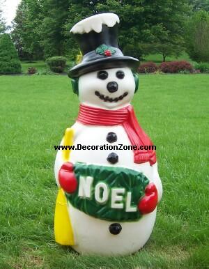 Noel Snowman with Black Hat