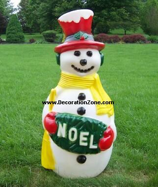 Noel Snowman with Red Hat