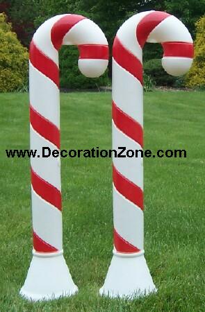 Red Candy Canes {Set of 2}