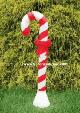Candy Cane with Bow - Red
