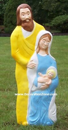 Mary, Joseph and  Baby Nativity Scene