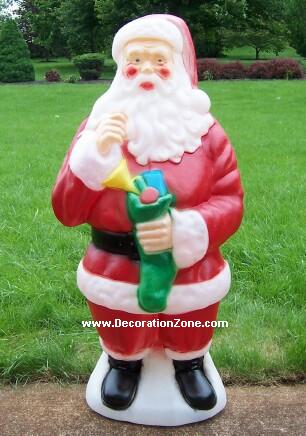 Traditional Santa with Stocking