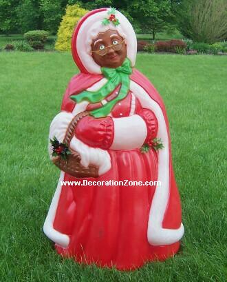 Mrs Claus with Glasses - African American