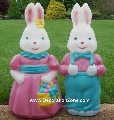 Mr and Mrs Easter Bunny Pair, 26